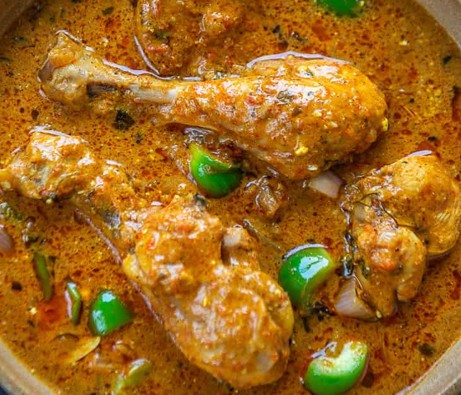 Dhaba style Kadai Chicken Recipe