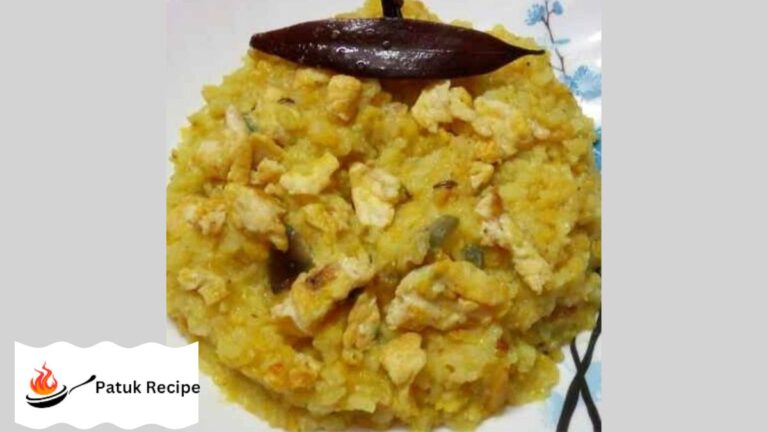 Dimer Khichuri Recipe in Bengali